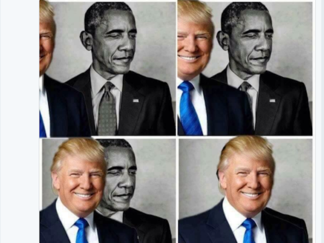 Donald Trump Retweeted a Meme About 'Eclipsing' Barack Obama