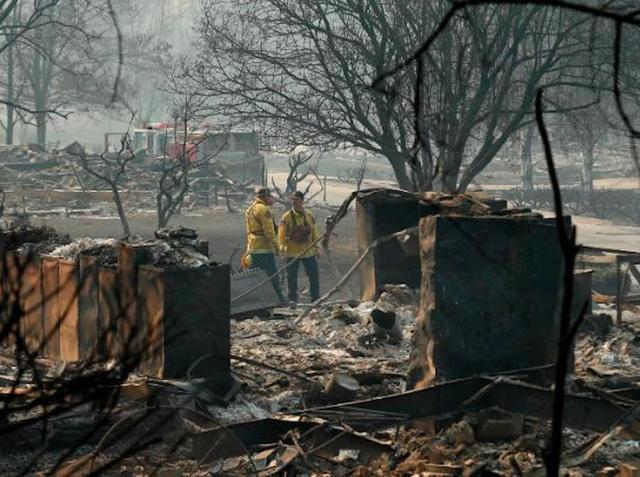 Rain in wildfire-scarred Northern California will end fire threat, bring new ones